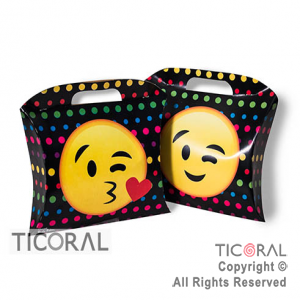 EMOJI CARTERITA PLASTIFICADA x 10